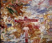 James Ensor Christ in Agony oil painting artist